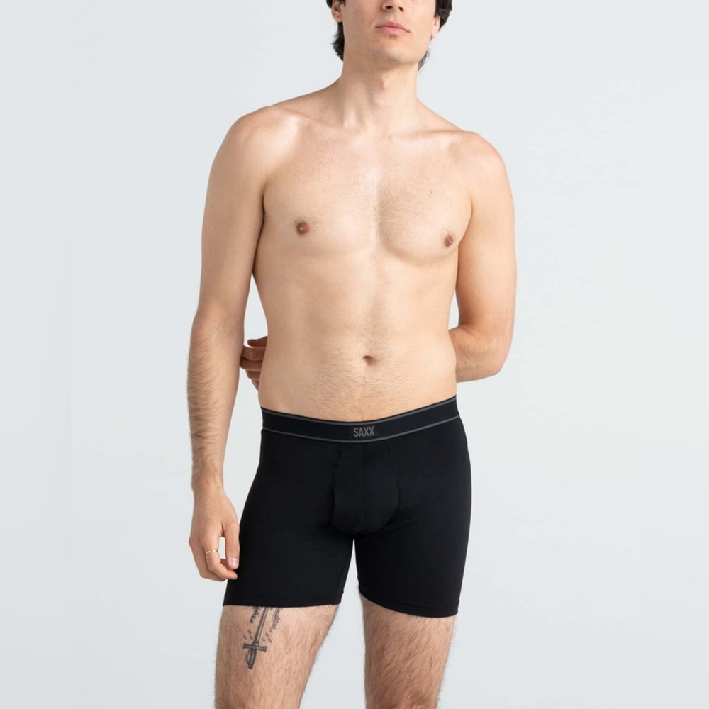 Saxx Daytripper Boxer Brief Comfort Stretch Boxer Brief 5" Black Lot 2